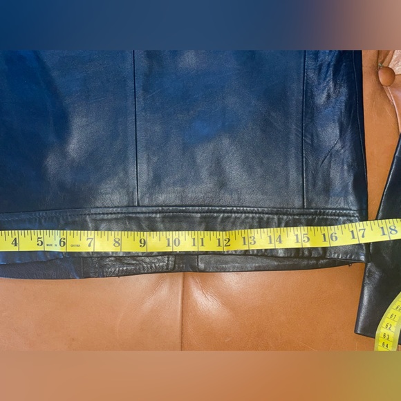 MICHAEL Michael Kors Leather Moto Jacket - Picture 10 of 15